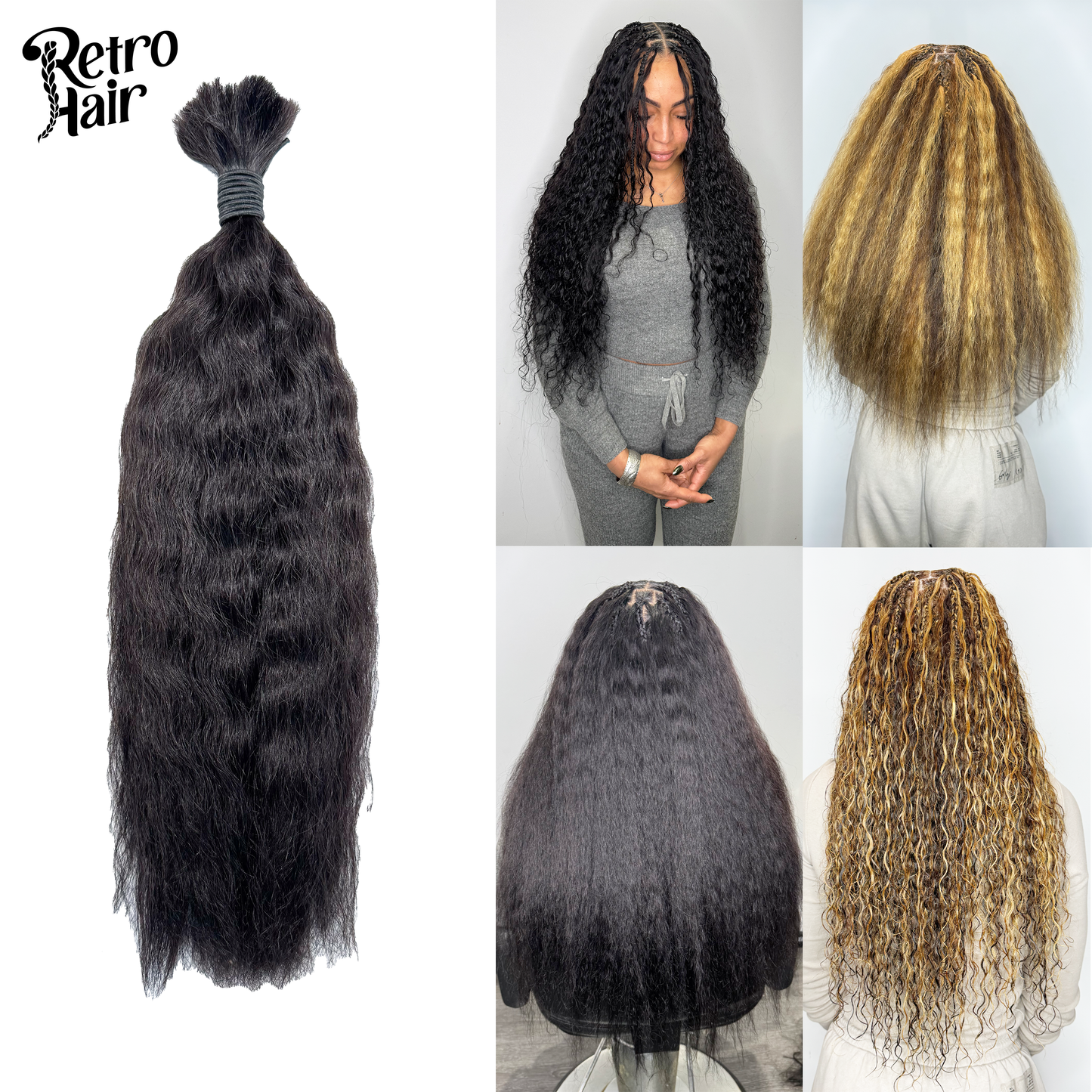 Wet N' Wavy (Human Hair - Bulk)
