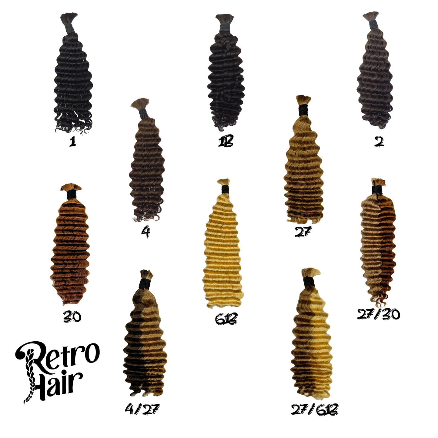 Deep Wave (Human Hair - Bulk)